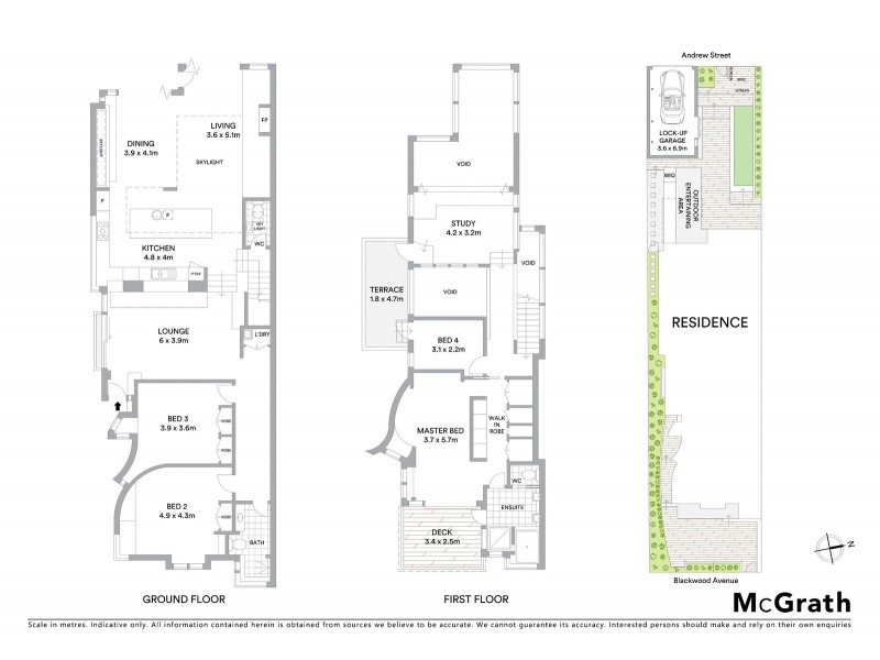 4 Blackwood Avenue, Clovelly NSW 2031 Floorplan