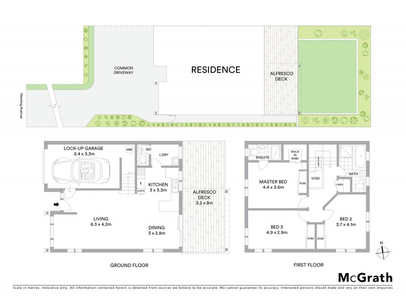 17A Henning Avenue, South Coogee NSW 2034 Floorplan
