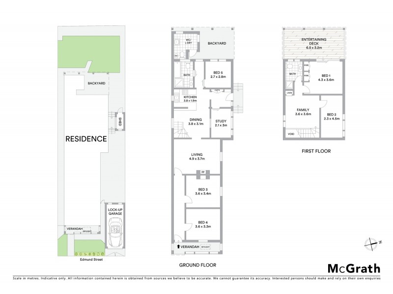 7 Edmund Street, Queens Park NSW 2022 Floorplan