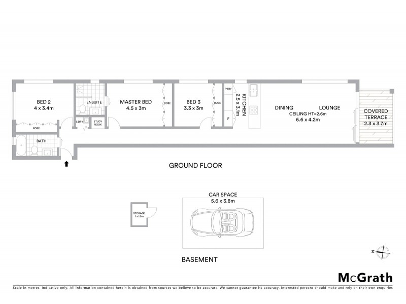 9/49 Fletcher Street, Tamarama NSW 2026 Floorplan
