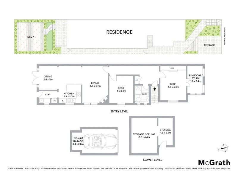 28 Oceanview Avenue, Vaucluse NSW 2030 Floorplan