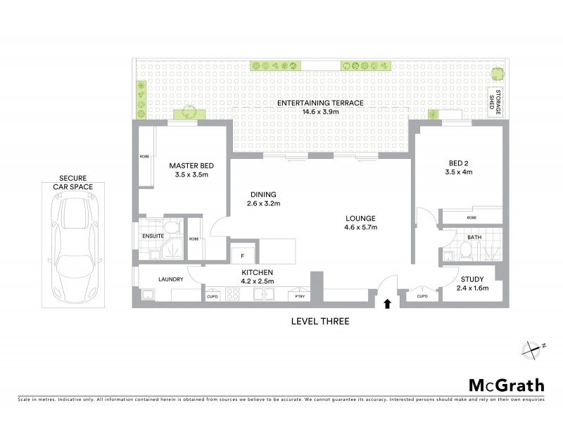 19/27-51 Palmer Street, Woolloomooloo NSW 2011 Floorplan