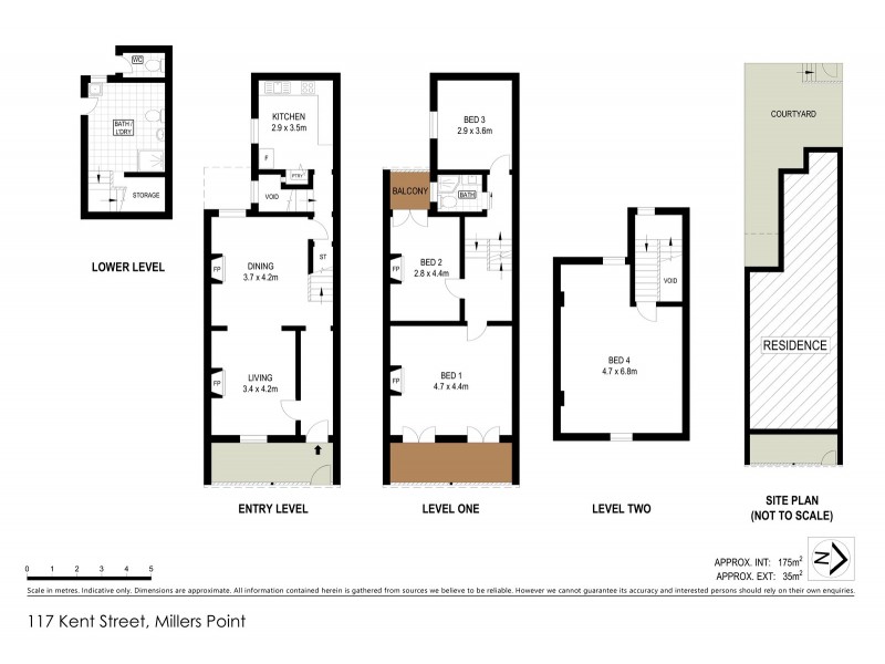 117 Kent Street, Millers Point NSW 2000 Floorplan