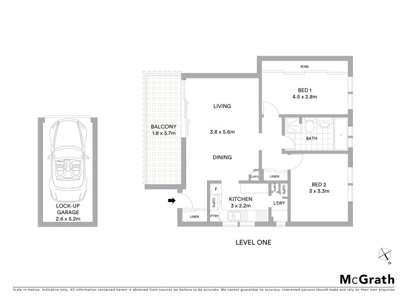 25/17-23 Wallis Parade, North Bondi NSW 2026 Floorplan