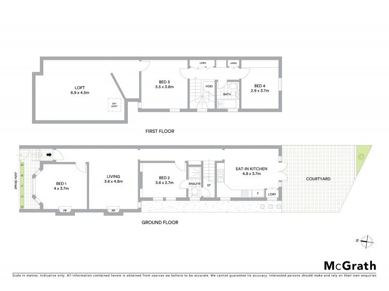 5 John Street, Woollahra NSW 2025 Floorplan