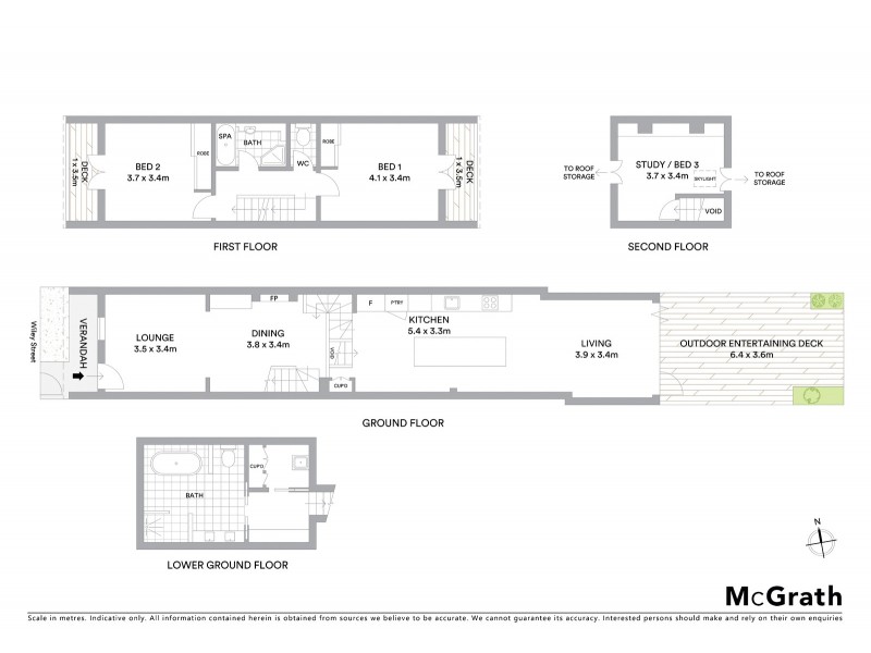 40 Wiley Street, Waverley NSW 2024 Floorplan