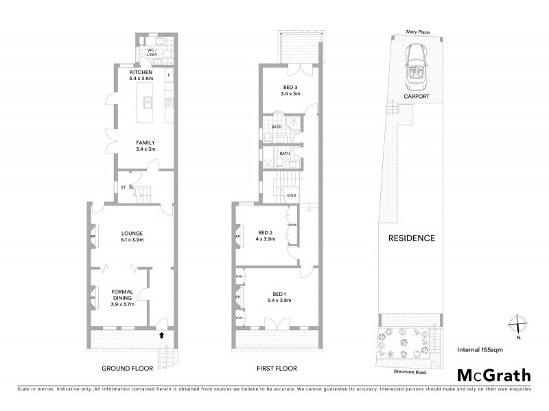 103 Glenmore Road, Paddington NSW 2021 Floorplan