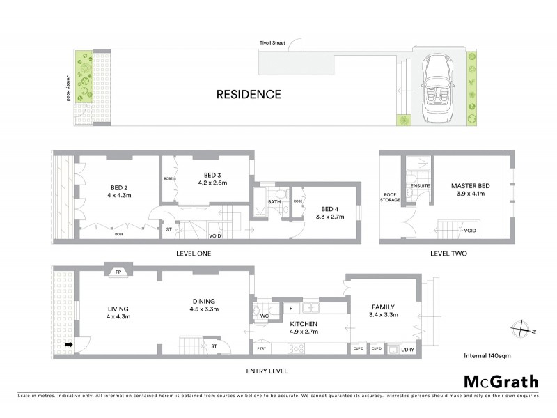 8 Jersey Road, Paddington NSW 2021 Floorplan