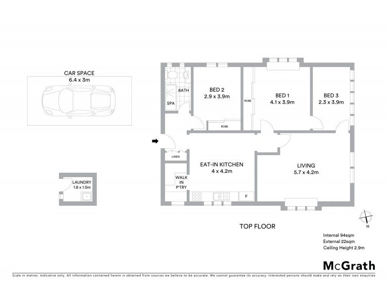 5/49 Imperial Avenue, Bondi NSW 2026 Floorplan
