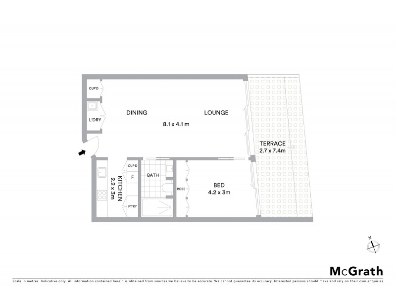 11/26 Hutchinson Street, Surry Hills NSW 2010 Floorplan