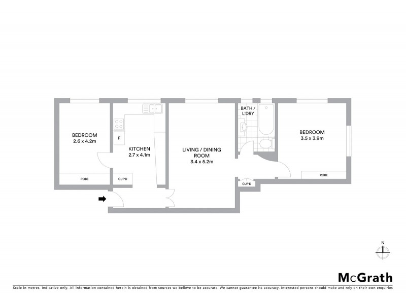 11/24 Balfour Road, Rose Bay NSW 2029 Floorplan