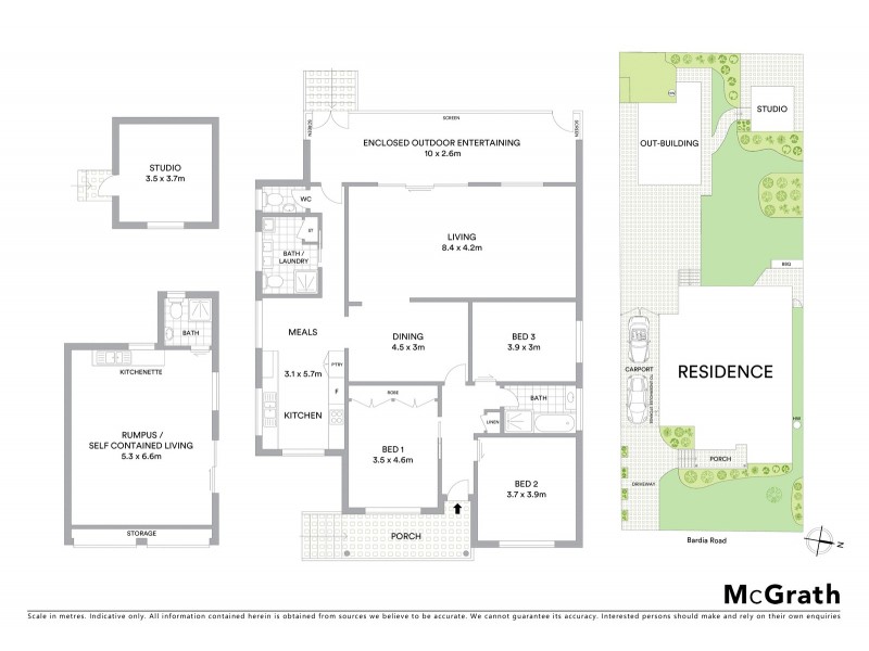 4 Bardia Road, Carlingford NSW 2118 Floorplan