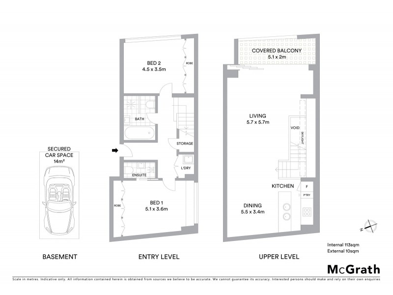 114/431 Bourke Street, Surry Hills NSW 2010 Floorplan