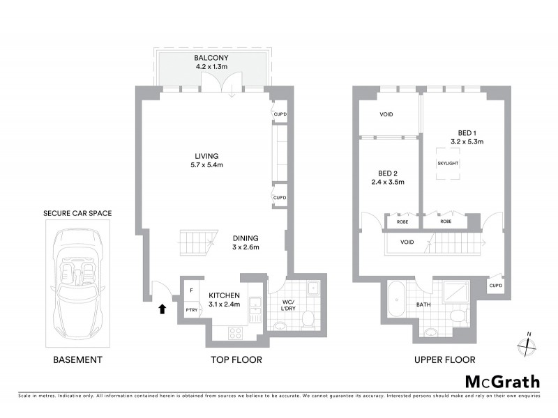 81/15 Boundary Street, Darlinghurst NSW 2010 Floorplan