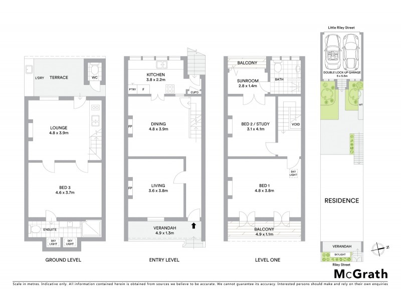 355 Riley Street, Surry Hills NSW 2010 Floorplan