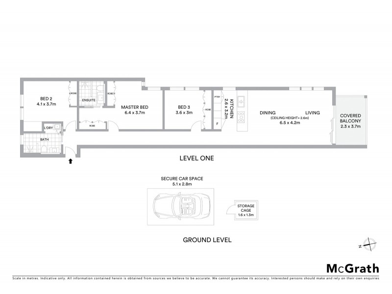 5/49 Fletcher Street, Tamarama NSW 2026 Floorplan