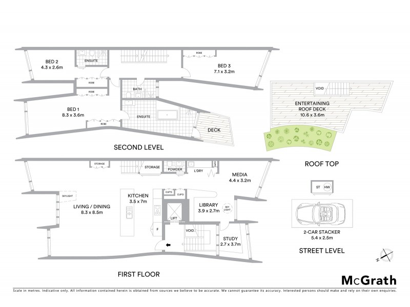 2/113 Cooper Street, Surry Hills NSW 2010 Floorplan