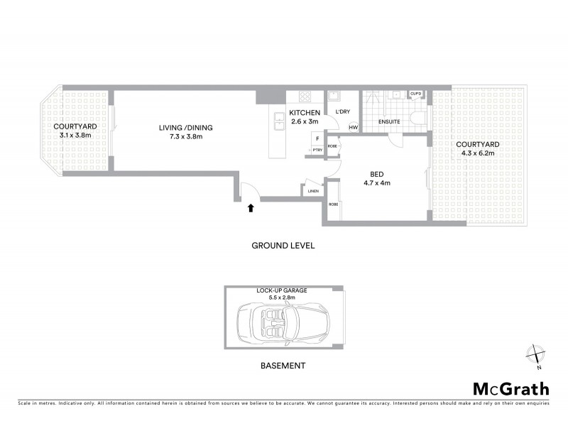 34/30 Nobbs Street, Surry Hills NSW 2010 Floorplan