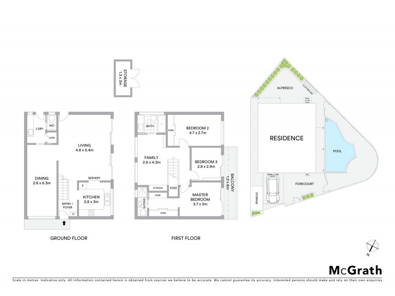43 Rodman Avenue, Maroubra NSW 2035 Floorplan