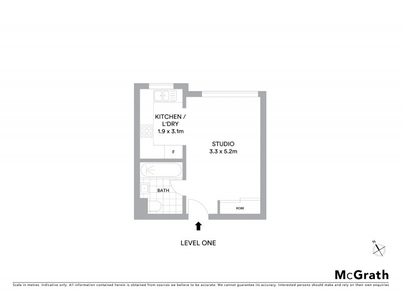 5/80 Cook Road, Centennial Park NSW 2021 Floorplan