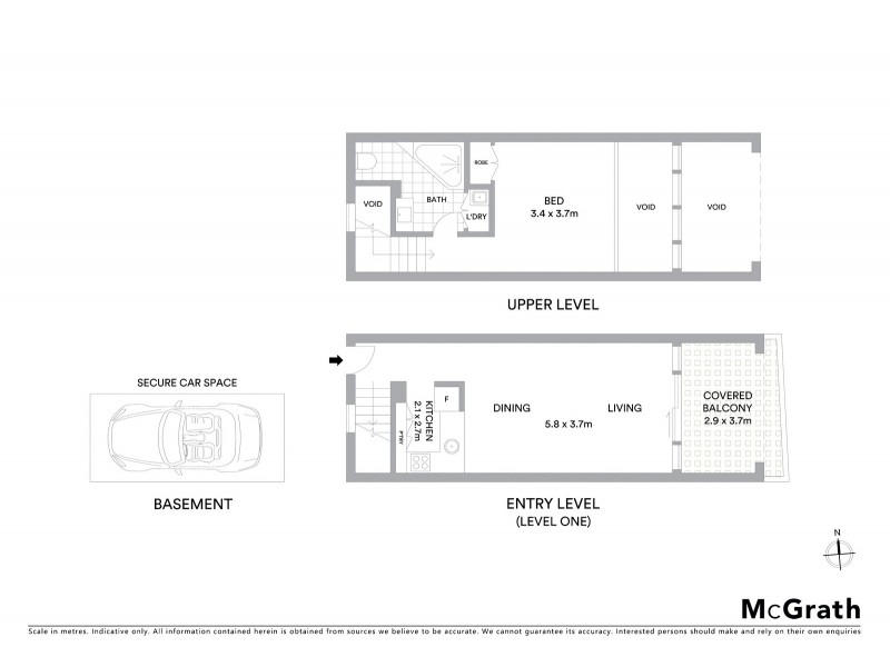 6/553 Elizabeth Street, Surry Hills NSW 2010 Floorplan