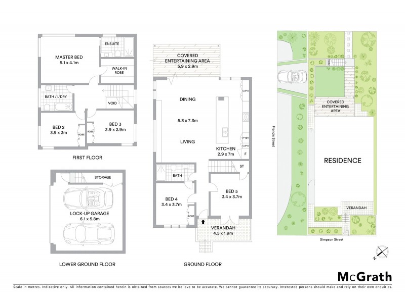 82 Simpson Street, Bondi Beach NSW 2026 Floorplan