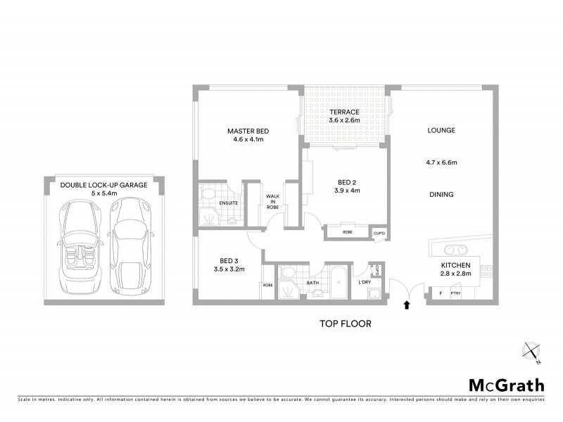 22/809 New South Head Road, Rose Bay NSW 2029 Floorplan