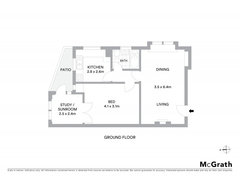 2/170 New South Head Road, Edgecliff NSW 2027 Floorplan