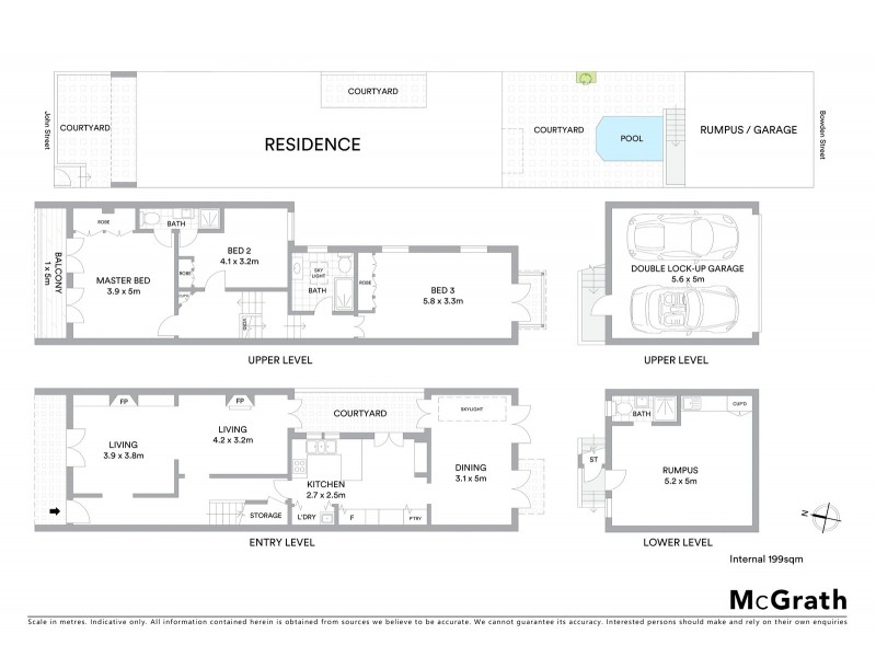 93 John Street, Woollahra NSW 2025 Floorplan