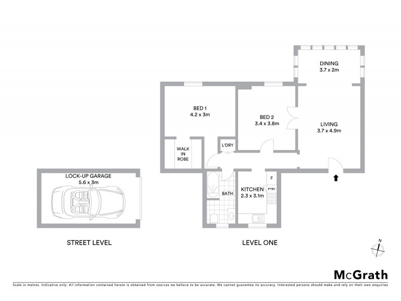 3/322 Edgecliff Road, Woollahra NSW 2025 Floorplan