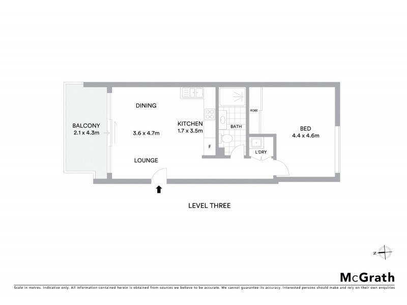 7/424 Elizabeth Street, Surry Hills NSW 2010 Floorplan
