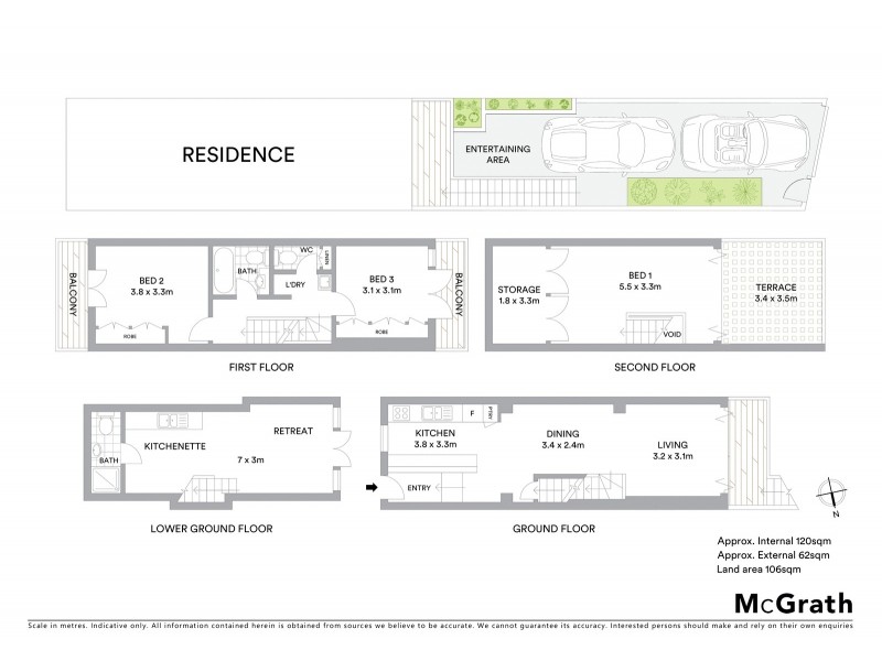 25 Corben Street, Surry Hills NSW 2010 Floorplan