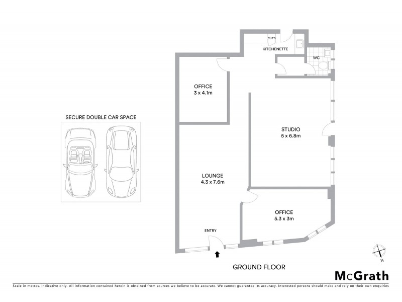 26/57 Buckland Street, Chippendale NSW 2008 Floorplan