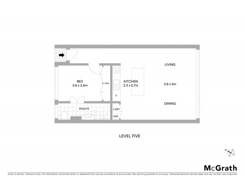 52/20 Illawong Avenue, Tamarama NSW 2026 Floorplan