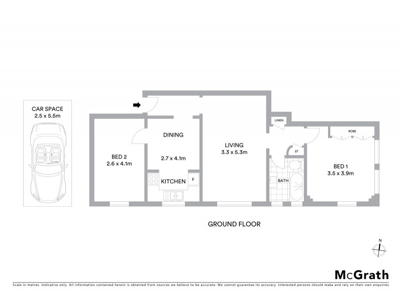 4/22 Balfour Road, Rose Bay NSW 2029 Floorplan