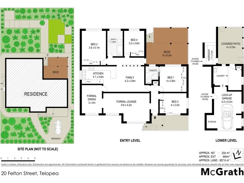20 Felton Street, Telopea NSW 2117 Floorplan