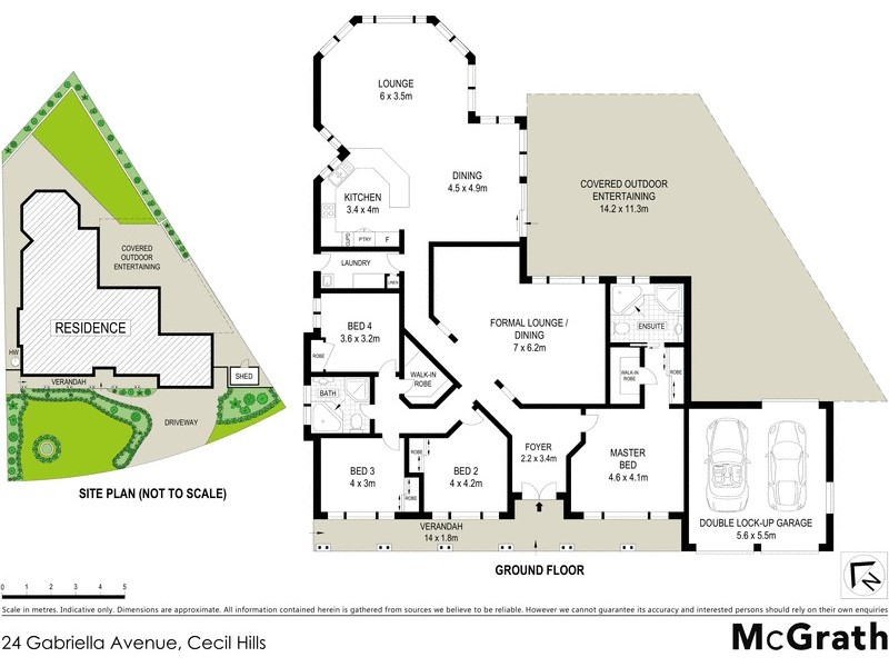 24 Gabriella Avenue, Cecil Hills NSW 2171 Floorplan
