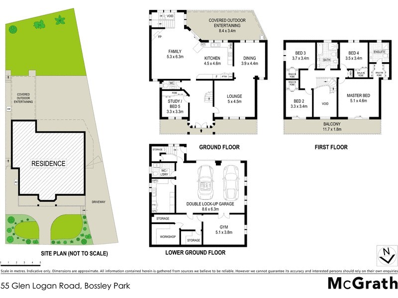 55 Glen Logan Road, Bossley Park NSW 2176 Floorplan