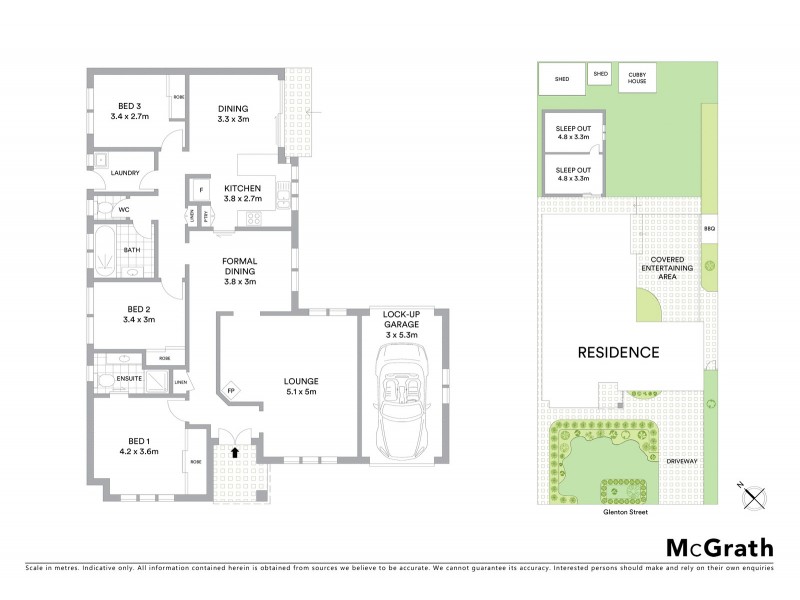 6 Glenton Street, Abbotsbury NSW 2176 Floorplan