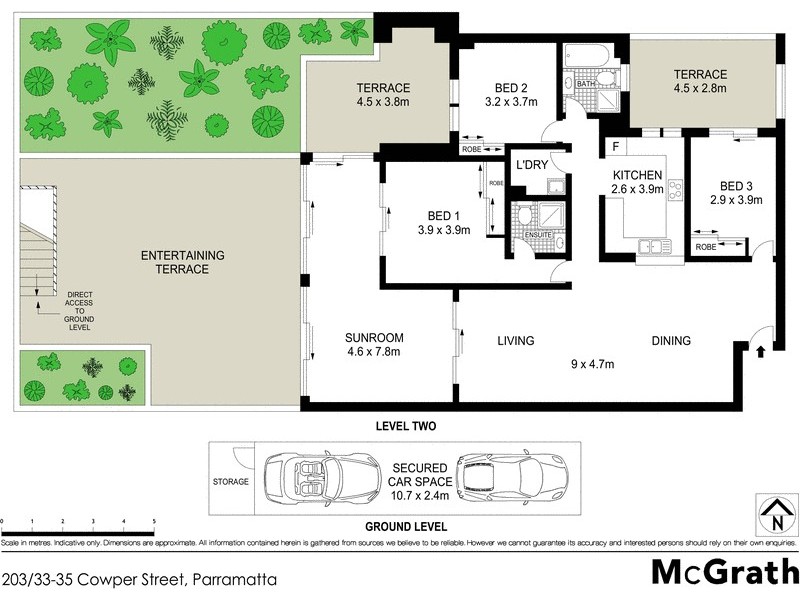 203/33 Cowper Street, Parramatta NSW 2150 Floorplan