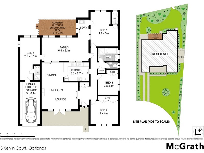3 Kelvin Court, Oatlands NSW 2117 Floorplan