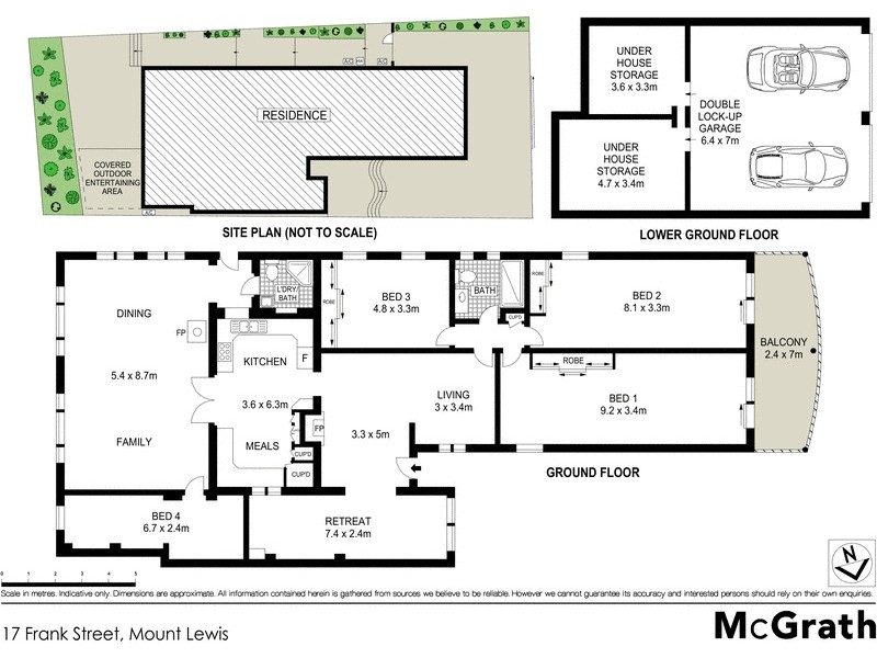 17 Frank Street, Mount Lewis NSW 2190 Floorplan