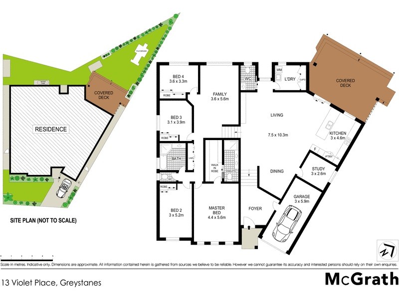 13 Violet Place, Greystanes NSW 2145 Floorplan