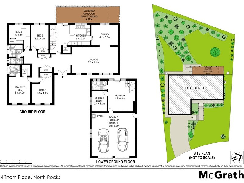4 Thorn Place, North Rocks NSW 2151 Floorplan