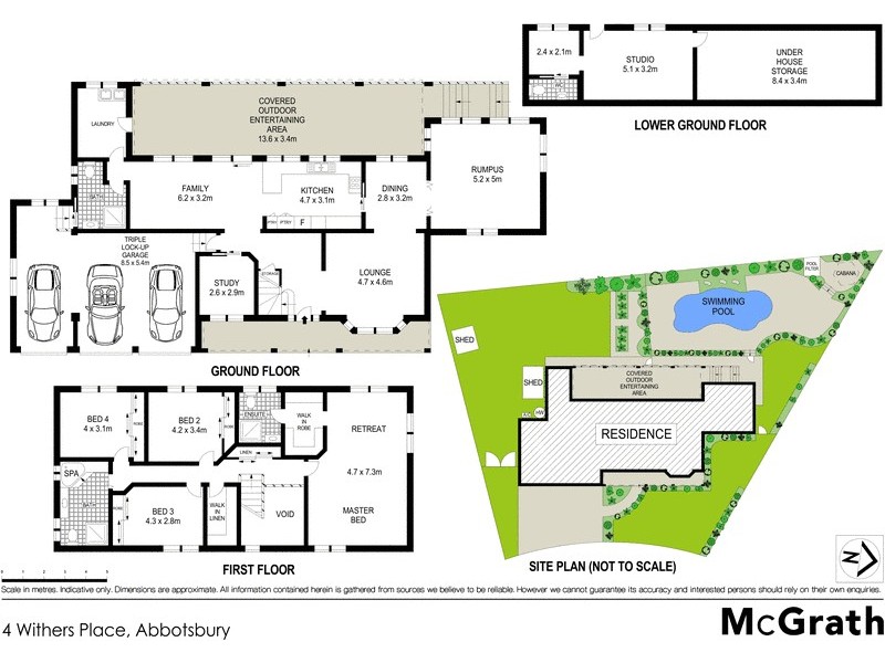 4 Withers Place, Abbotsbury NSW 2176 Floorplan
