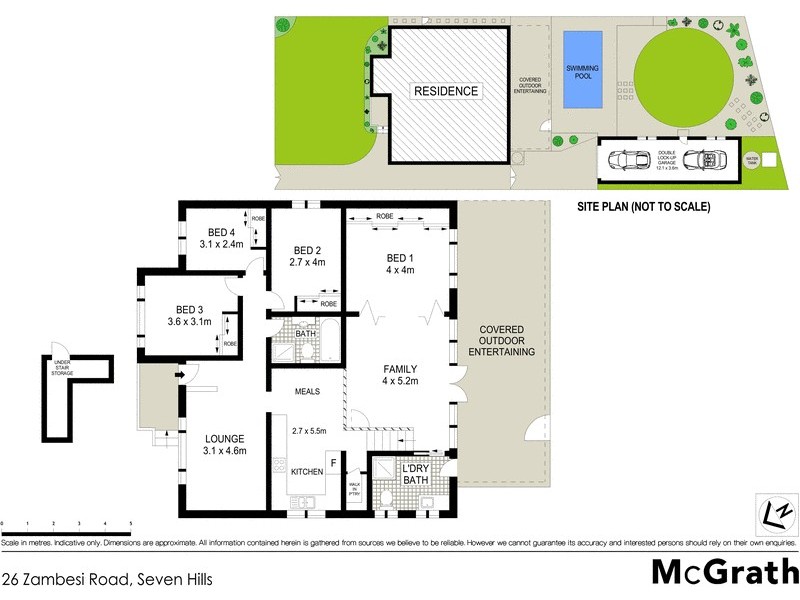 26 Zambesi Road, Seven Hills NSW 2147 Floorplan