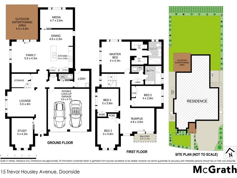 15 Trevor Housley Avenue, Doonside NSW 2767 Floorplan