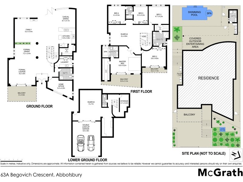63A Begovich Crescent, Abbotsbury NSW 2176 Floorplan