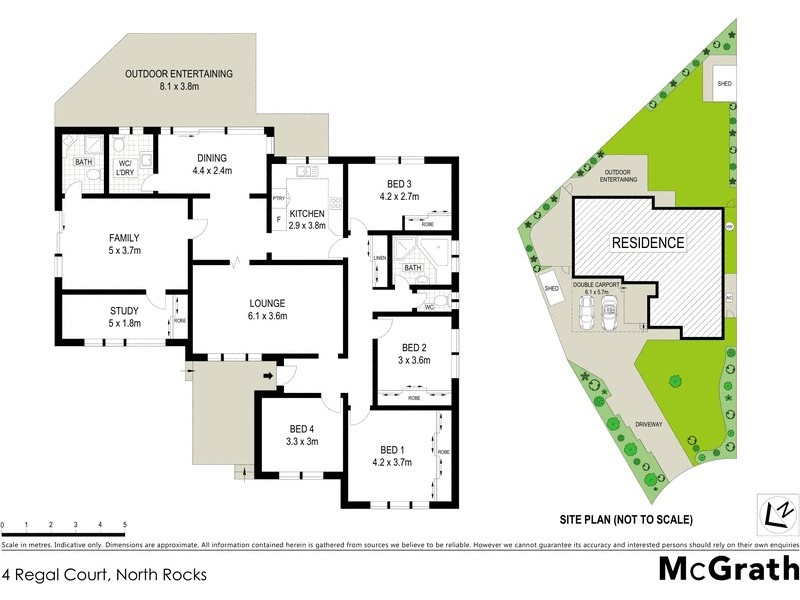 4 Regal Court, North Rocks NSW 2151 Floorplan