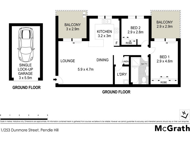 1/253 Dunmore Street, Pendle Hill NSW 2145 Floorplan